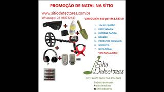 SUPER PROMOÇÃO DE NATAL - DETECTOR DE METAIS PARA HOBBY - GARIMPO DE OURO - GARIMPO DE PRAIA