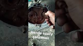 Honda spacy şanzıman arızası küçük ihmaller büyük felaketler.