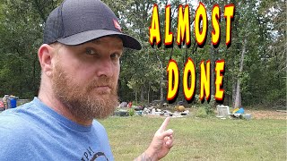 A LOT OF PROGRESS tiny house homesteading off-grid cabin build DIY HOW TO sawmill tractor tiny cabin