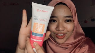 AKU STRESS DENGAN MATAHARI | WHITENING SUNSCREEN