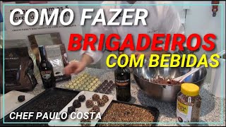 Apresentação do curso de como fazer brigadeiros com liquido