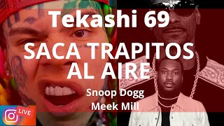 Tekashi Saca los Trapitos al Aire de sus Enemigos: Meek Mill, Future y Snoop Dogg | Brechan2