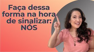 Faça dessa forma na hora de sinalizar nós