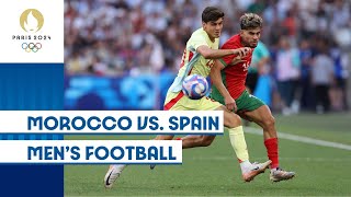 🇲🇦 Morocco vs. Spain 🇪🇸 | Men's Football Semi-Final | #Paris2024 Highlights