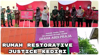 Rumah Restorative Justice Kini Hadir di Kota Kediri