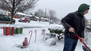 Shoveling The First Snowfall