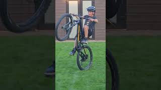 Trials wheelie #skills #nukeproof #backwheel