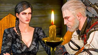 Witcher 3: Yennefer Does Geralt's Job at the Brothel [RARE SCENE]