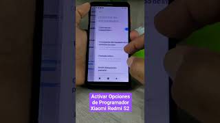 Activar Opciones de Programador Xiaomi Redmi S2 #android #xiaomi #shorts