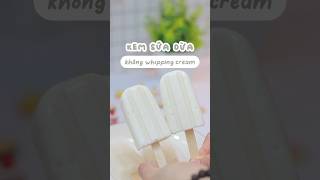 Làm kem dừa không dùng whipping cream