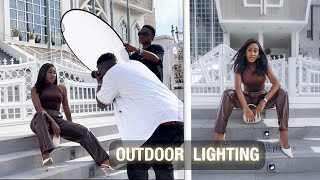 photoshoot in harsh 12:00pm sunlight/vlog