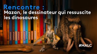 Rencontre : Mazan, le dessinateur qui ressuscite les dinosaures