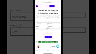 Discover Thousands of TikTok & Instagram Influencers with Advanced Search