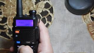 Настройка меню рации baofeng uv-5r