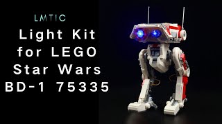 LMTIC Light Kit for LEGO Star Wars BD-1 75335