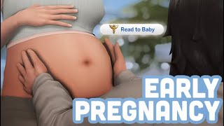 NEW Early PREGNANCY Interactions UPDATE For Childbirth MOD! 🤍