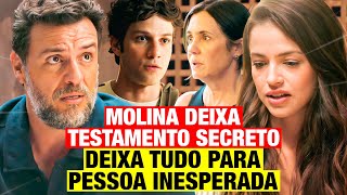 MANIA DE VOCÊ - MOLINA DEIXA TESTAMENTO SECRETO, TIRA TUDO DE LUMA E DEIXA PARA PESSOA INESPERADA