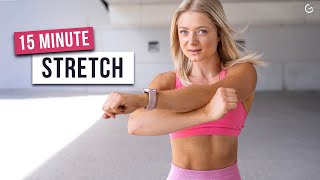 15 MIN DAILY STRETCH FOR SORE MUSCLES - Full Body Mobility, No Repeat - (HIIT IT HARDER DAY 7)