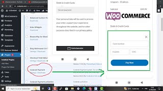 How to integrate the Credit & Debit Card Payment Gateway in WooCommerce?