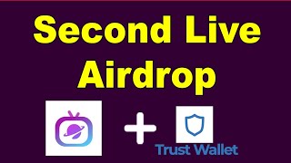 SecondLive Airdrop - Earn Free SLT Tokens | The Biggest Airdrop