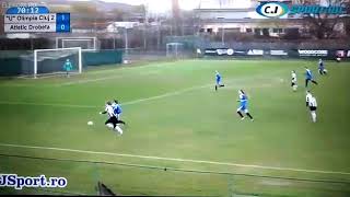 Gol de generic marcat de Andreea Pinzariu in partida ”U” Olimpia Cluj-Atletic Drobeta