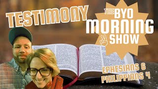 The BYO Morning Show - Robert’s Testimony