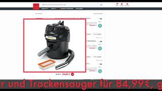 Schnäppchen/Billiger des Tages 05.08.24 - Kärcher AD 2 Aschesauger und Trockensauger