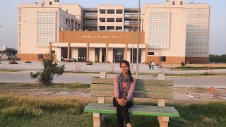 Academic block view#central university of punjab#cu#library