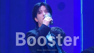 240330 'Booster 부스터' - 승민 직캠 | Stray kids Seungmin fancam