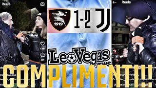 POST Salernitana - JUVE: COMPLIMENTI A LEOVEGAS ed ELEONORA CRISTIANI!!! [VIDEO DENUNCIA!!!]