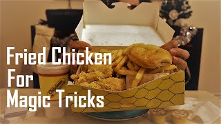 Selling chicken for magic tricks (true story)