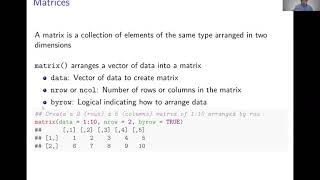 Week 2: R Tutorial | Video 2: Objects in R