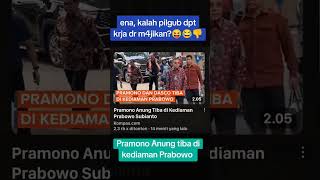 Pramono Anung tiba di kediaman Prabowo #shorts #pramonoanung #menteri #prabowo