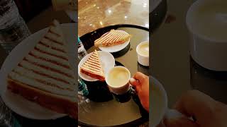 #sandwich with#coffee #shortvideo#shorts