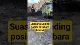 Loding batubara tegak