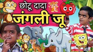 Chotu dada jangali zoo | छोटू दादा जंगली ज़ू | chotu dada New hindi comedy | chotu new comedy 2024!