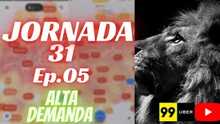 A Jornada - Alta demanda no jogo do Brasil, 10 horas online , uber e 99 pop - Ep5