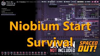 Starting the Niobium Tamer in Survival Doomed Rats Nest Oxygen Not Included