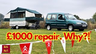 I spent £1000 fixing a Citroën Berlingo. Immediate 500-mile roadtrip! Contains flooding...