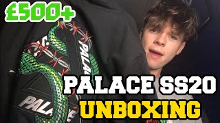 £500 PALACE SS20 UNBOXING!! - Tri Tex, Hesh Mit Fresh, Tees, Hoodies + Accessories!