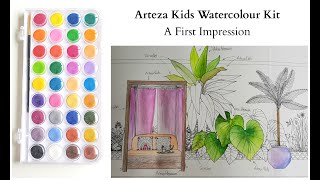 Arteza Kids Watercolour Kit - A First Impression