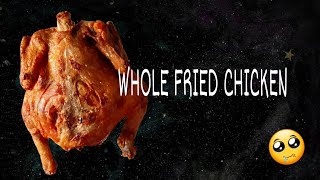 Amazing Whole Fried chicken ating pasarapin(vlog# 11)