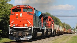 CN 8952 leads CN L508 through swartz creek,MI 9/4/2023