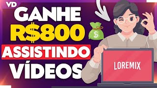 Ganhe $80.00 Por 12 Dias Assistindo Vídeos | Como Ganhar Dinheiro na Internet