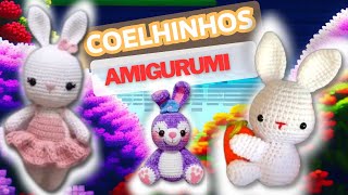 🌟🧶 [RECEITAS] COELHINHOS AMIGURUMI 🐇