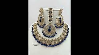 Latest Kundan Necklace set Designs #fashionnlifestyle #youtubeshorts