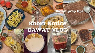 Dawat Complete menu | 10 plus dishes with Recipes  | quick table setup ideas | Dawat Prep tips !🥘🎂🕰️