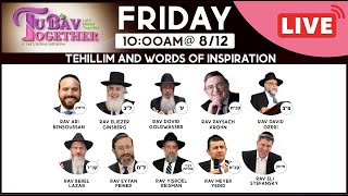 Tu B'Av Together - Global Tefillah for Shidduchim - Friday Tehillim Event