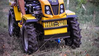 Minitractor 4x4 Campo T18 G2, progarden. Unboxing, asamblare și pornire