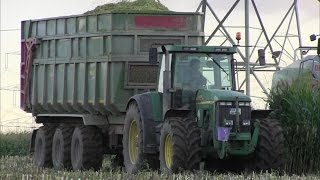 Claas Jaguar 870 Fendt,John Deere,Claas Maishäckseln [HD]